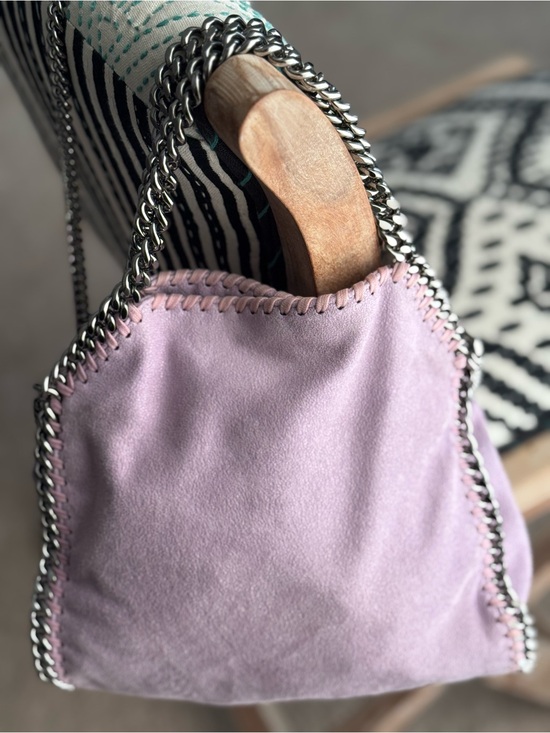 Stella McCartney Handbags - Stella McCartney Falabella Tote Light Purple & Gunmetal Chains with COA